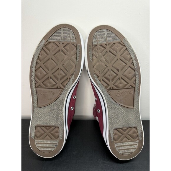 Converse CTAS Hi Top Sneakers Maroon Mens 8 / Wo 10 | M9613 Skater ShoesY2K - Picture 9 of 16